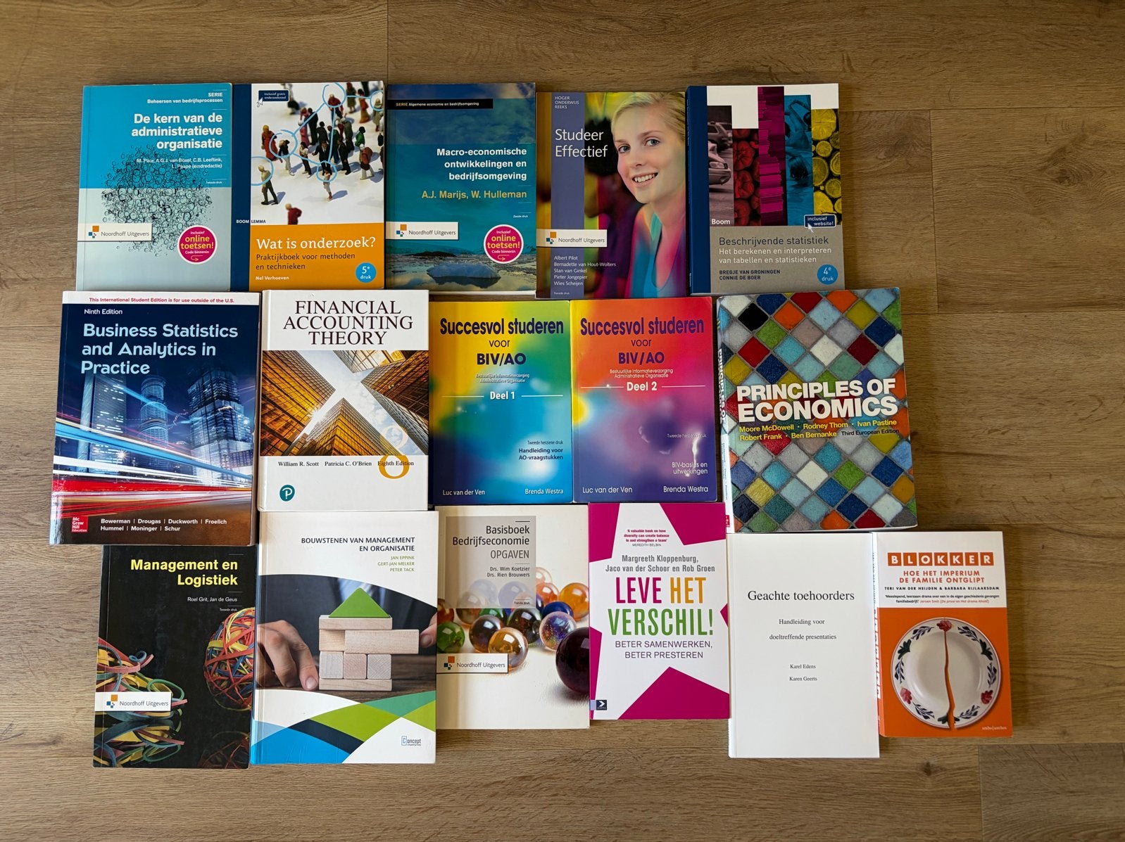 Diverse studieboeken Accountancy, Ophalen of Verzenden, Gamma, Gelezen, HBO
