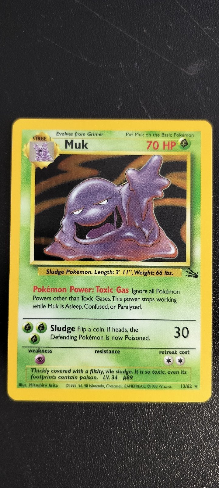 Fossil Muk Foil, Ophalen of Verzenden, Zo goed als nieuw, Losse kaart, Foil