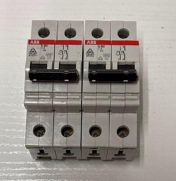 ABB S 262 C8 Stotz automaat (2 stuks), Ophalen of Verzenden, Zo goed als nieuw