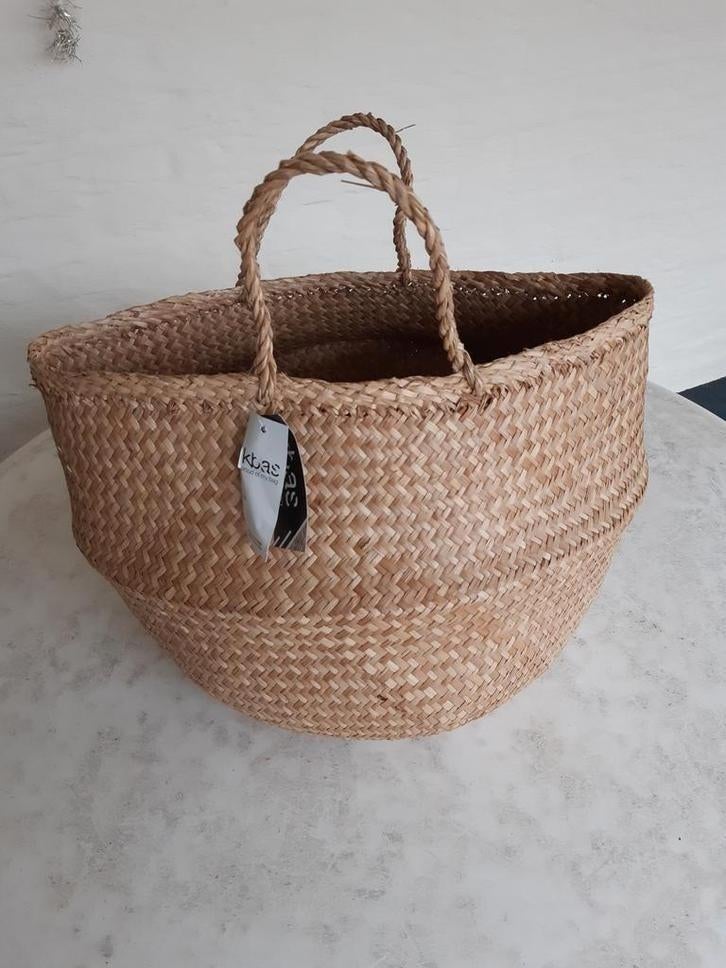 Kbas merk, Grote big shopper/ strandtas, Huis en Inrichting, Ophalen of Verzenden, Nieuw, Rond