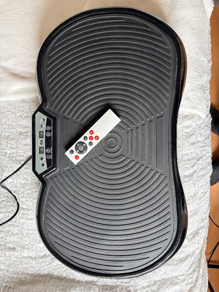 Crazy Fit Massage Trilplaat - Zo goed als nieuw, Ophalen, Trilplaat, Zo goed als nieuw, Metaal