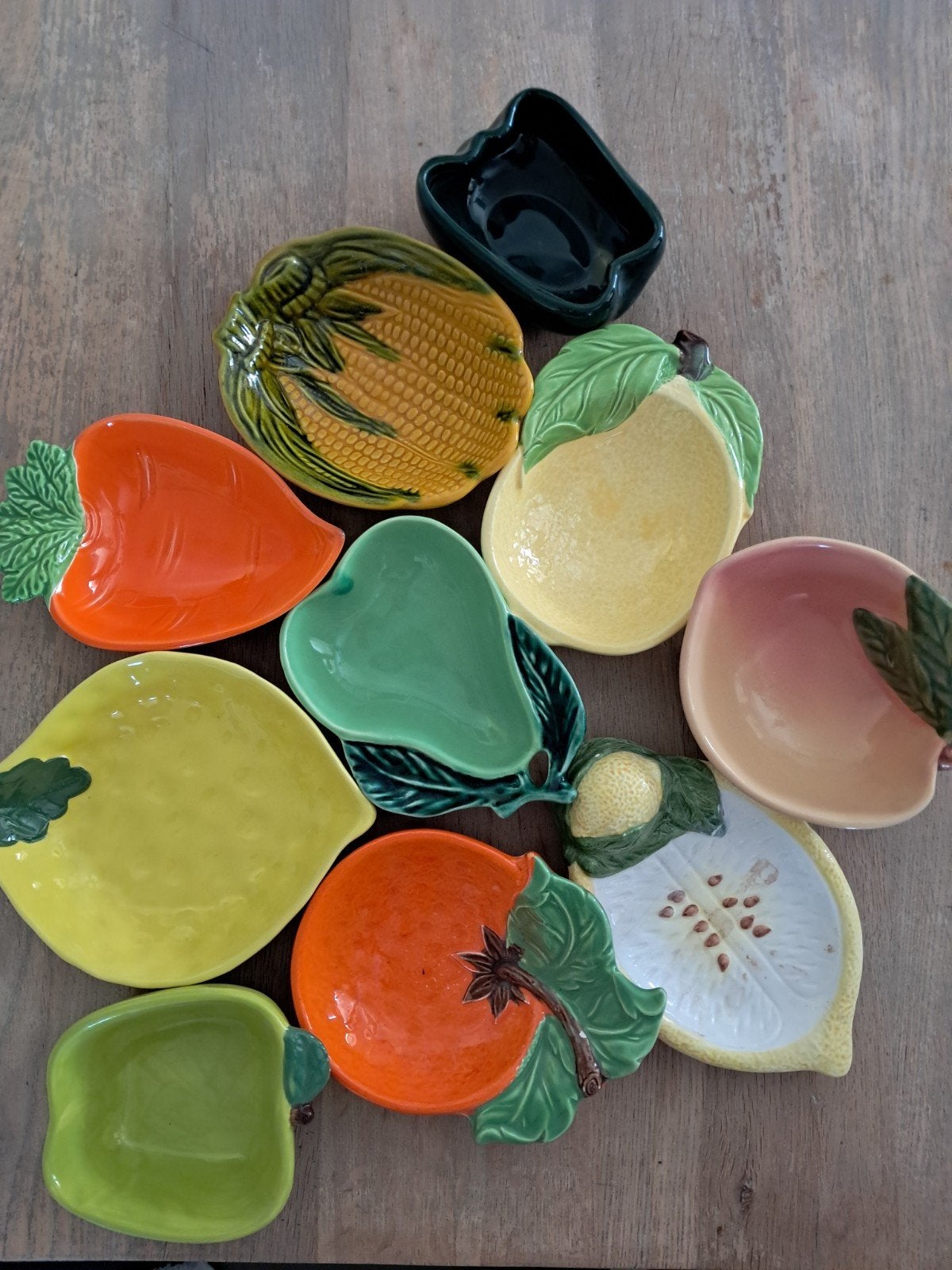 Fruitvormige schaaltjes, Keramiek, Ophalen of Verzenden, Overige stijlen, Schaal of Schalen