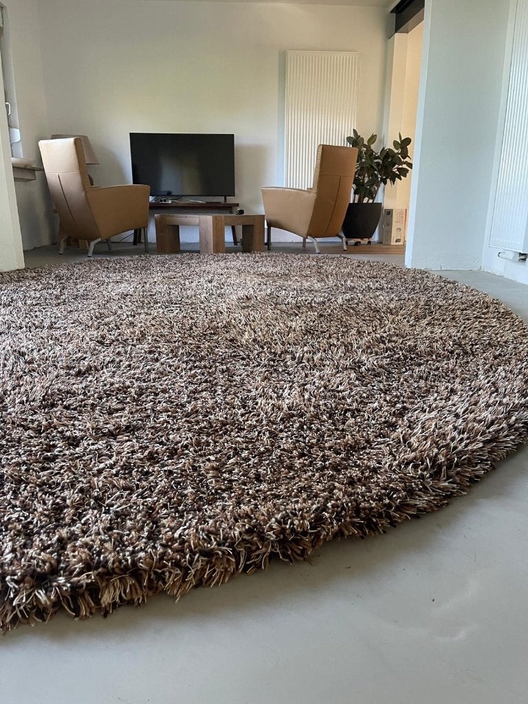 vloerkleed wol/linnen Millenerpoort Kassalin, Huis en Inrichting, Ophalen, 200 cm of meer, Zo goed als nieuw, 200 cm of meer