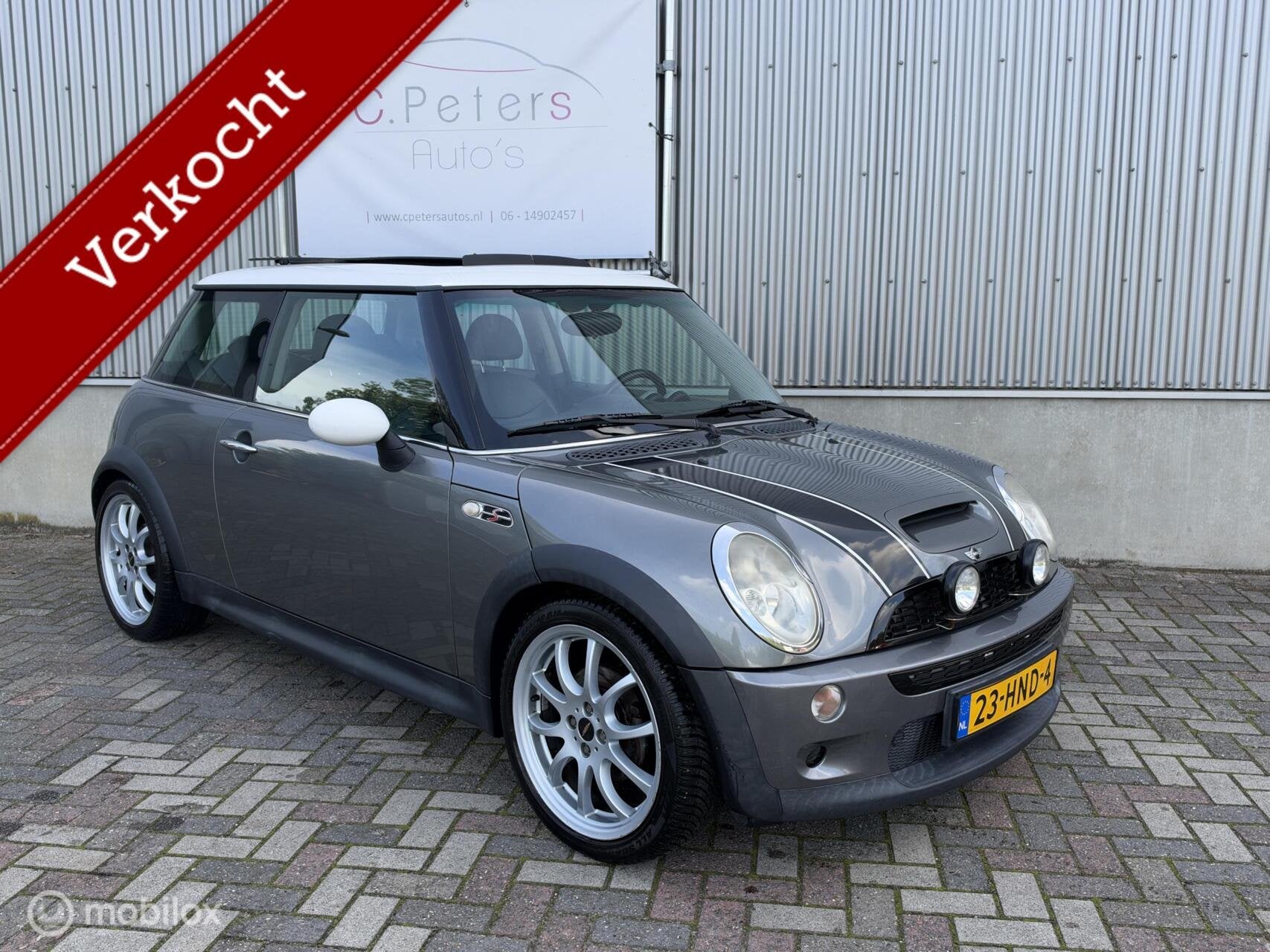Mini 3-Deurs VERKOCHT 1.6 Cooper S Chili 2002 / Panoramadak, Voorwielaandrijving, Gebruikt, 4 cilinders, 4 stoelen