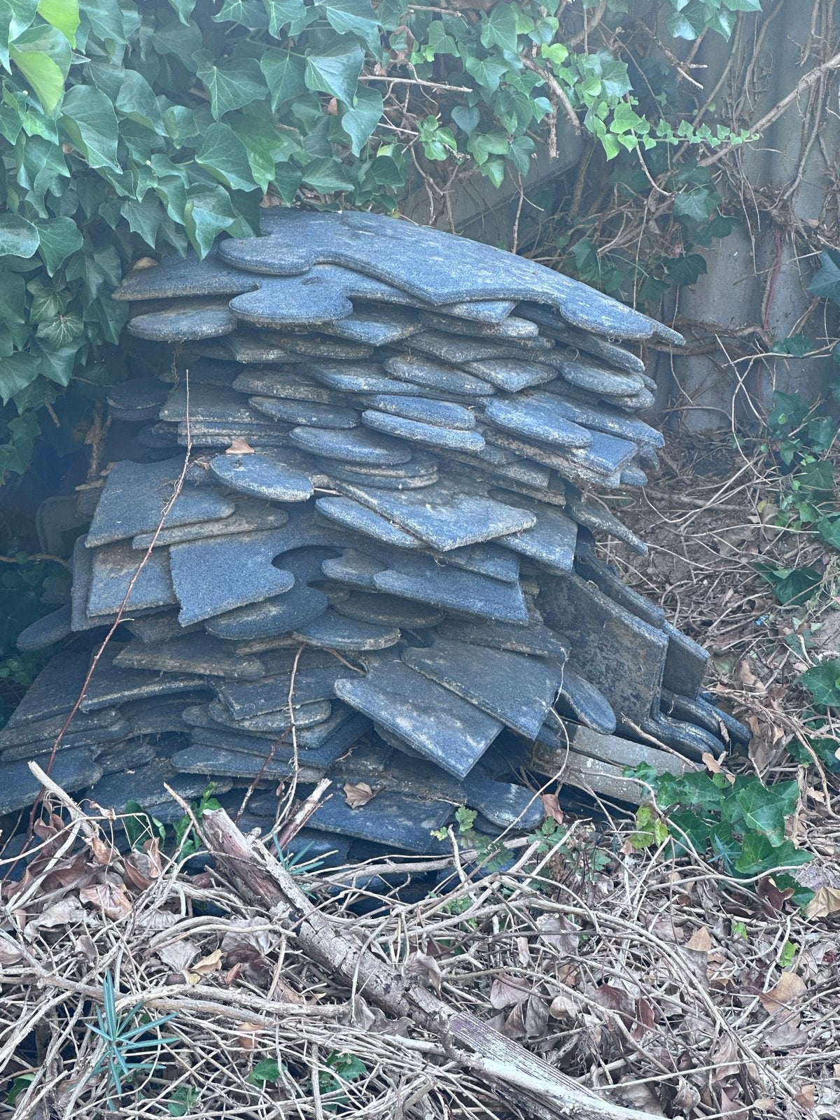 Rubberen (speel)tegels gratis af te halen, Ophalen, Gebruikt, Rubber, Overige typen