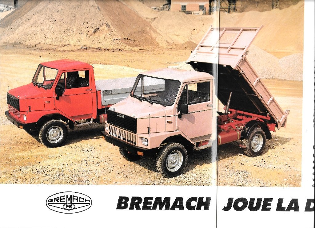 BREMACH, Ophalen of Verzenden, Zo goed als nieuw, Overige merken
