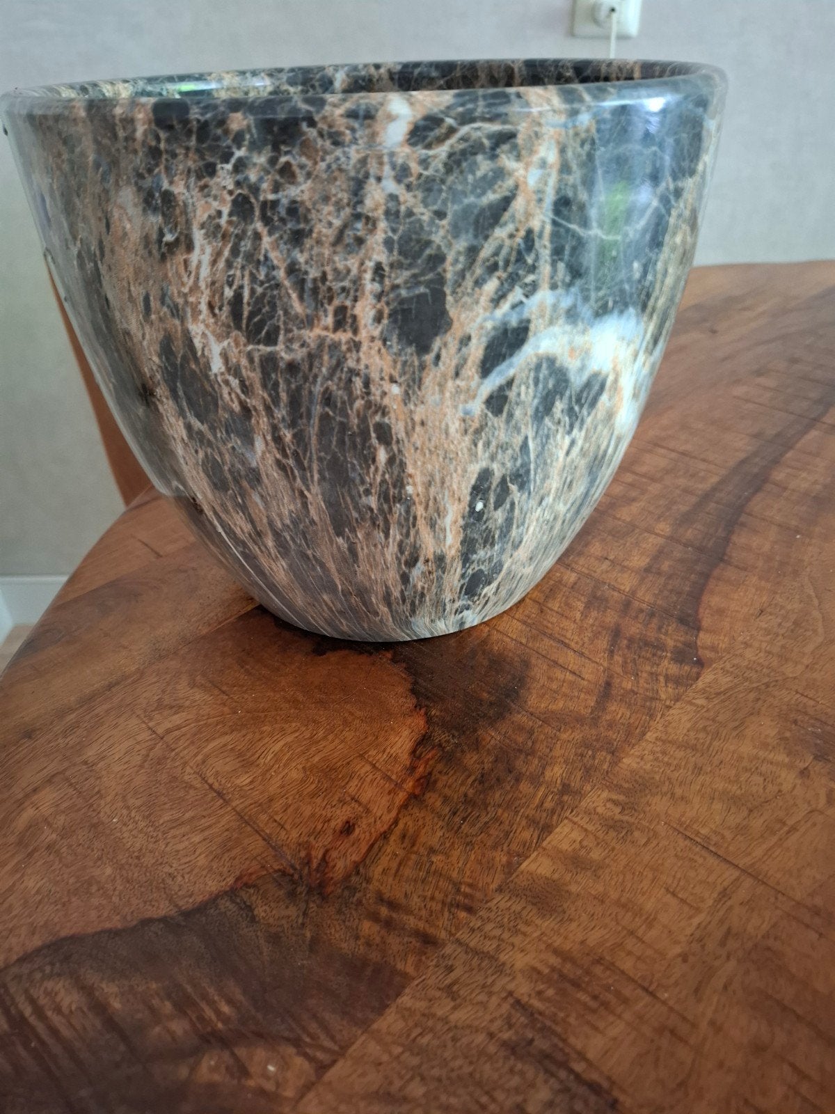 Te koop bloempot, Ophalen, Rond, Aardewerk, Minder dan 40 cm