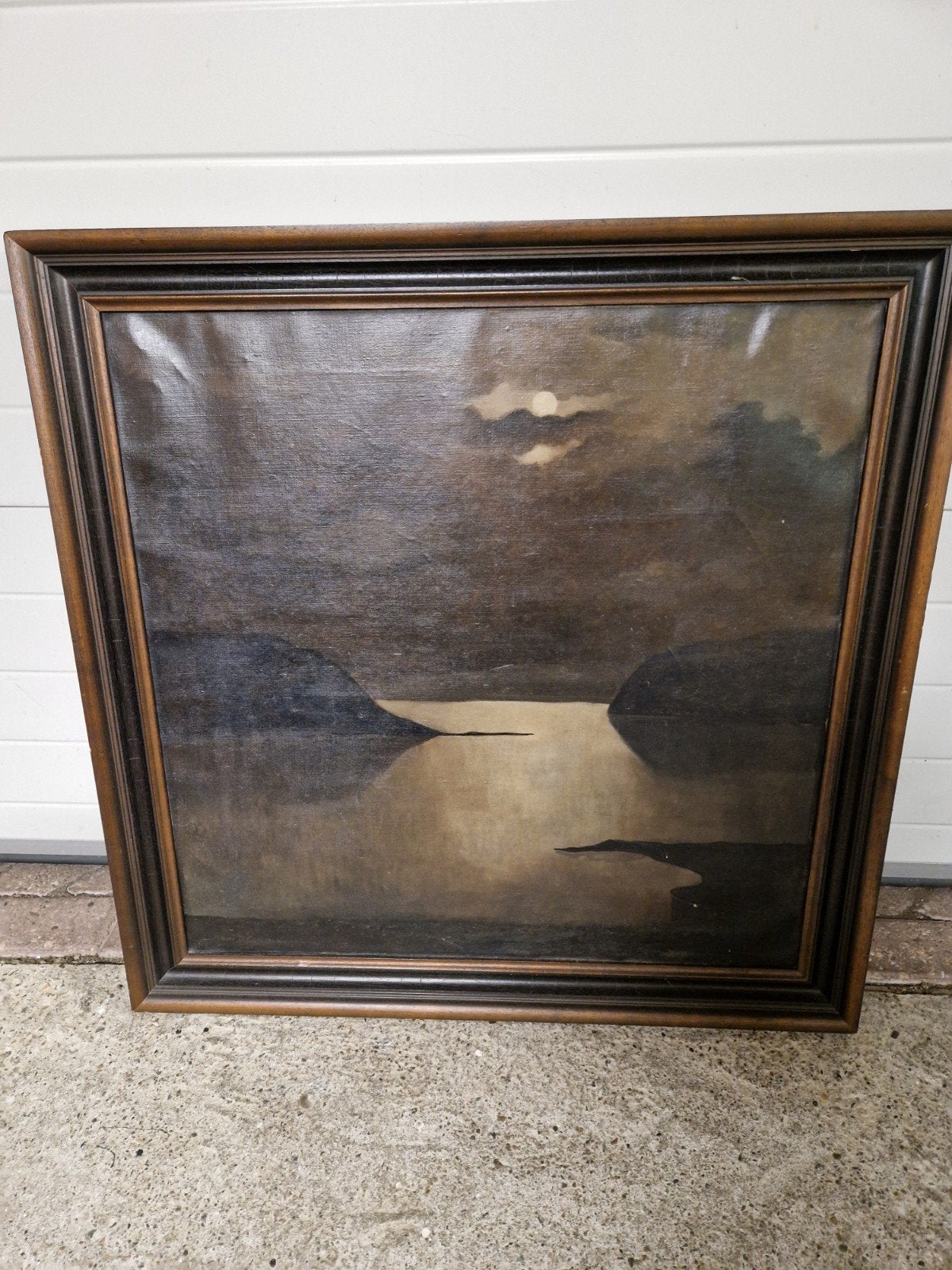 Schilderij jeanne groenendaal mei 1944, Ophalen