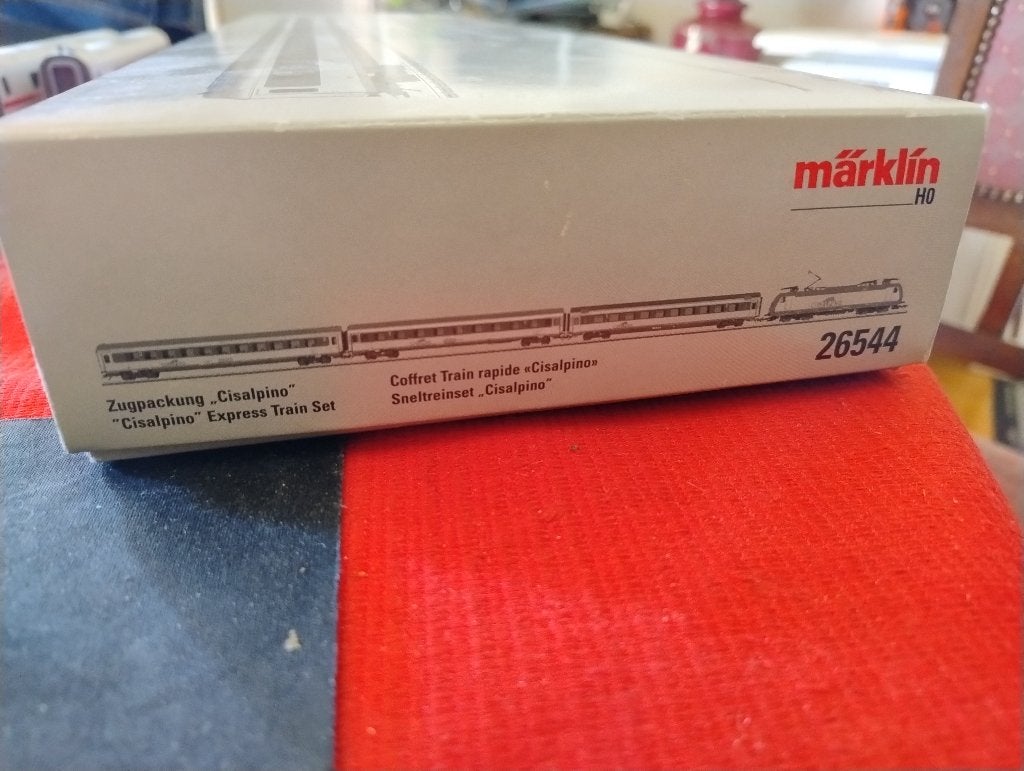 Märklin 26544 – Treinset Cisalpino SBB Re 484 – mfx – NIEUW, Ophalen, Wisselstroom, Treinset, Nieuw