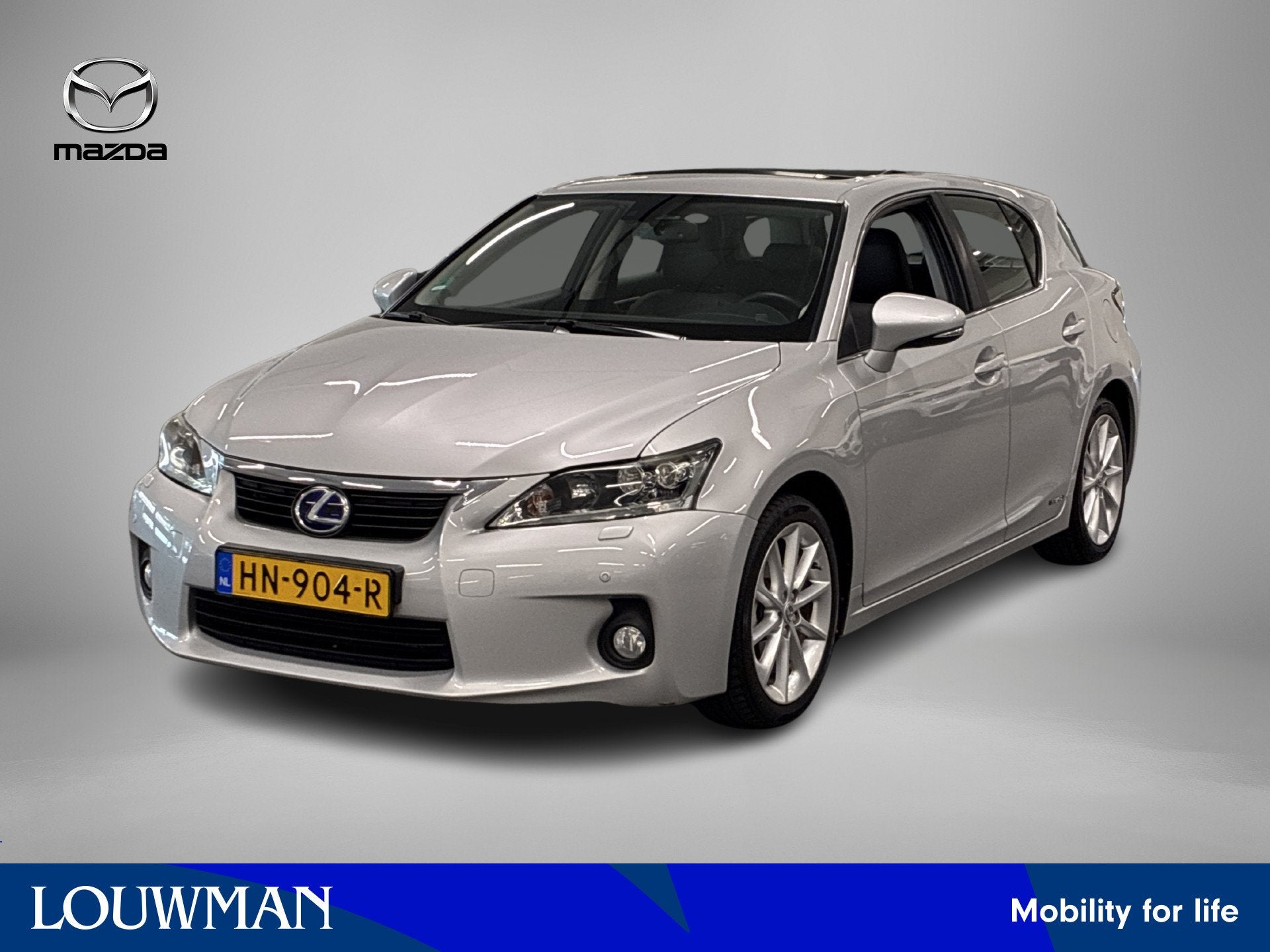 Lexus CT 200h Luxury Line | Schuifdak | Mark Levinson audio, Gebruikt, Zwart, 4 cilinders, Leder