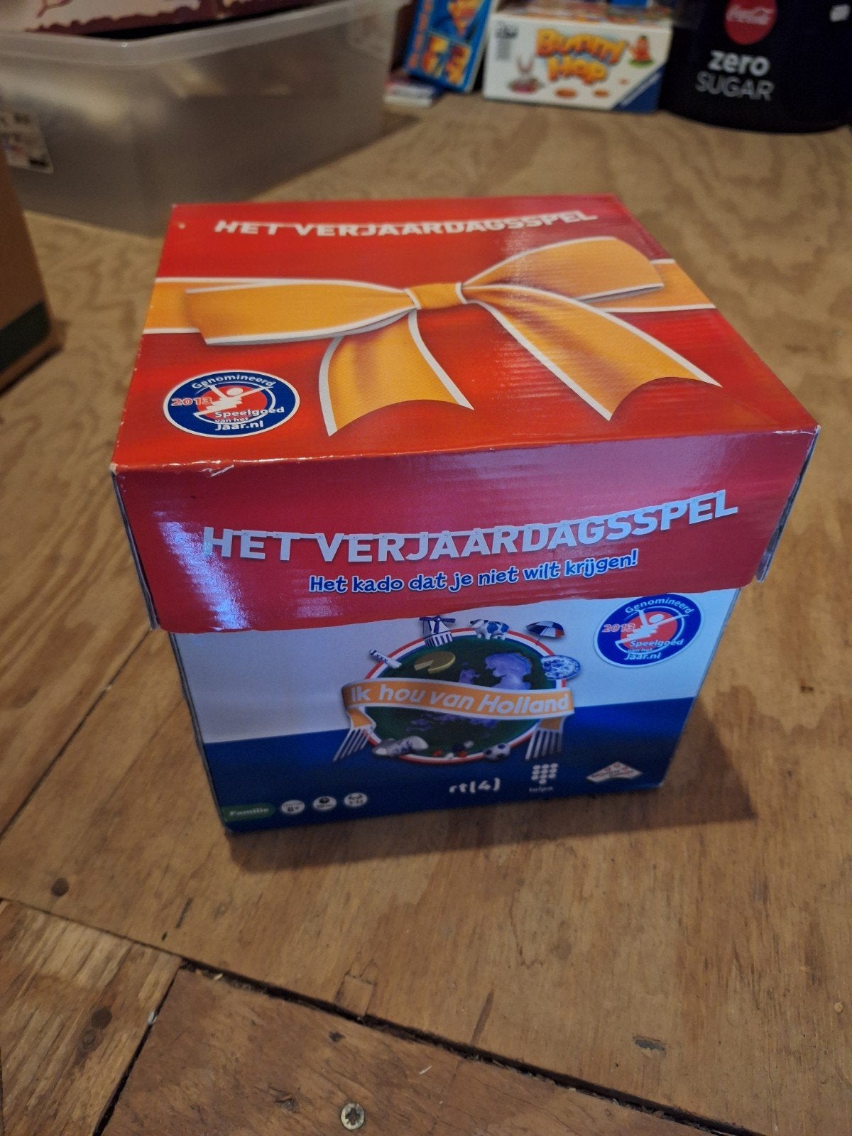 Ik hou van Holland verjaardagsspel, compleet., Hobby en Vrije tijd, Gezelschapsspellen | Bordspellen, Ophalen of Verzenden
