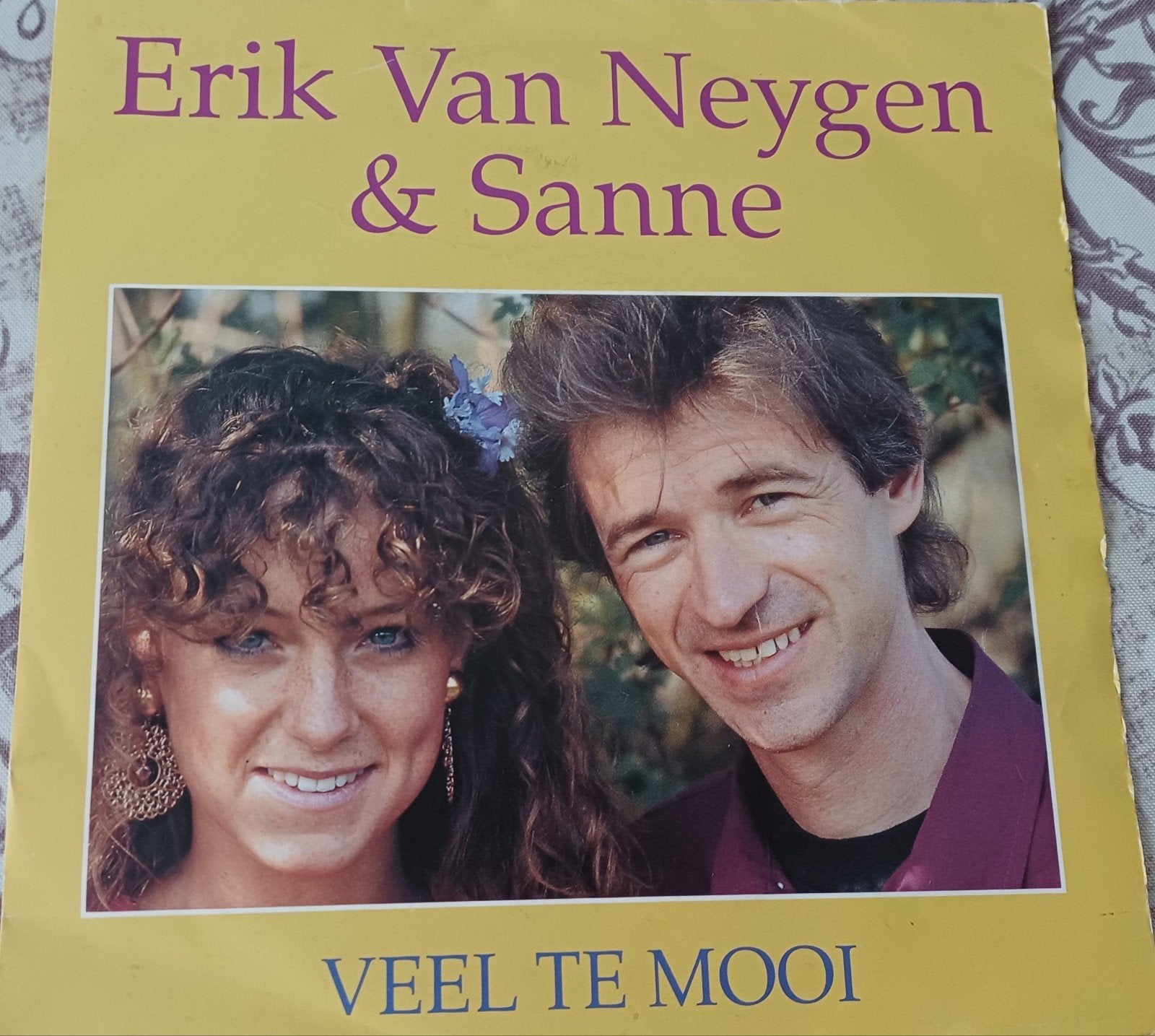 ErikVan Neygen & Sanne.       Veel Te Mooi., Overige formaten, 1980 - 1989, Ophalen of Verzenden, Zo goed als nieuw