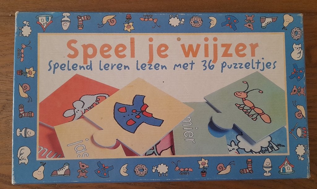 Speel je wijzer (kleuterpuzzel), Ophalen of Verzenden, Minder dan 10 stukjes, Gebruikt