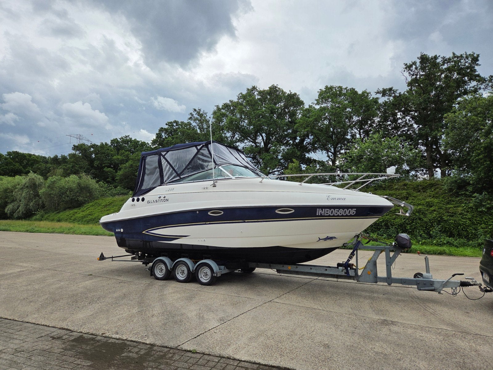 Glastron Mercruiser/V8/5.0 MPI, Ophalen