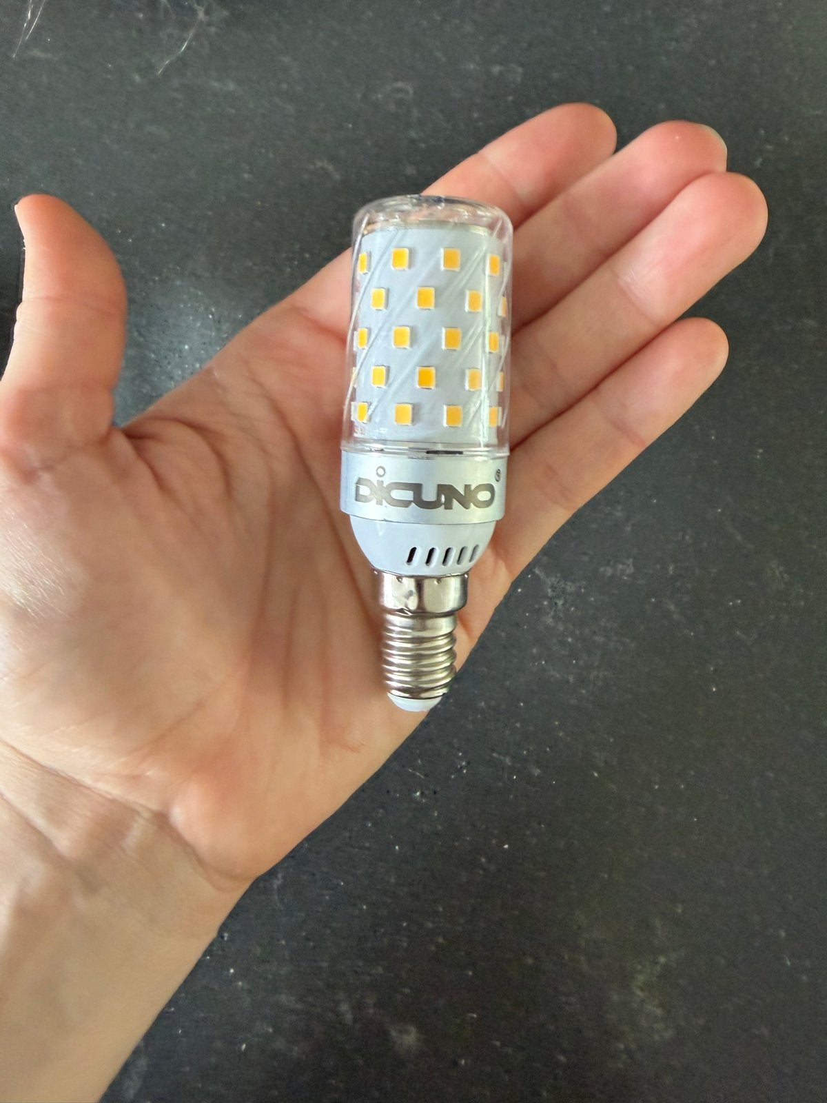 2 stujs DICUNO E14 LED Lamp - Nieuw in verpakking, Led-lamp, E14 (klein), Nieuw, Ophalen of Verzenden