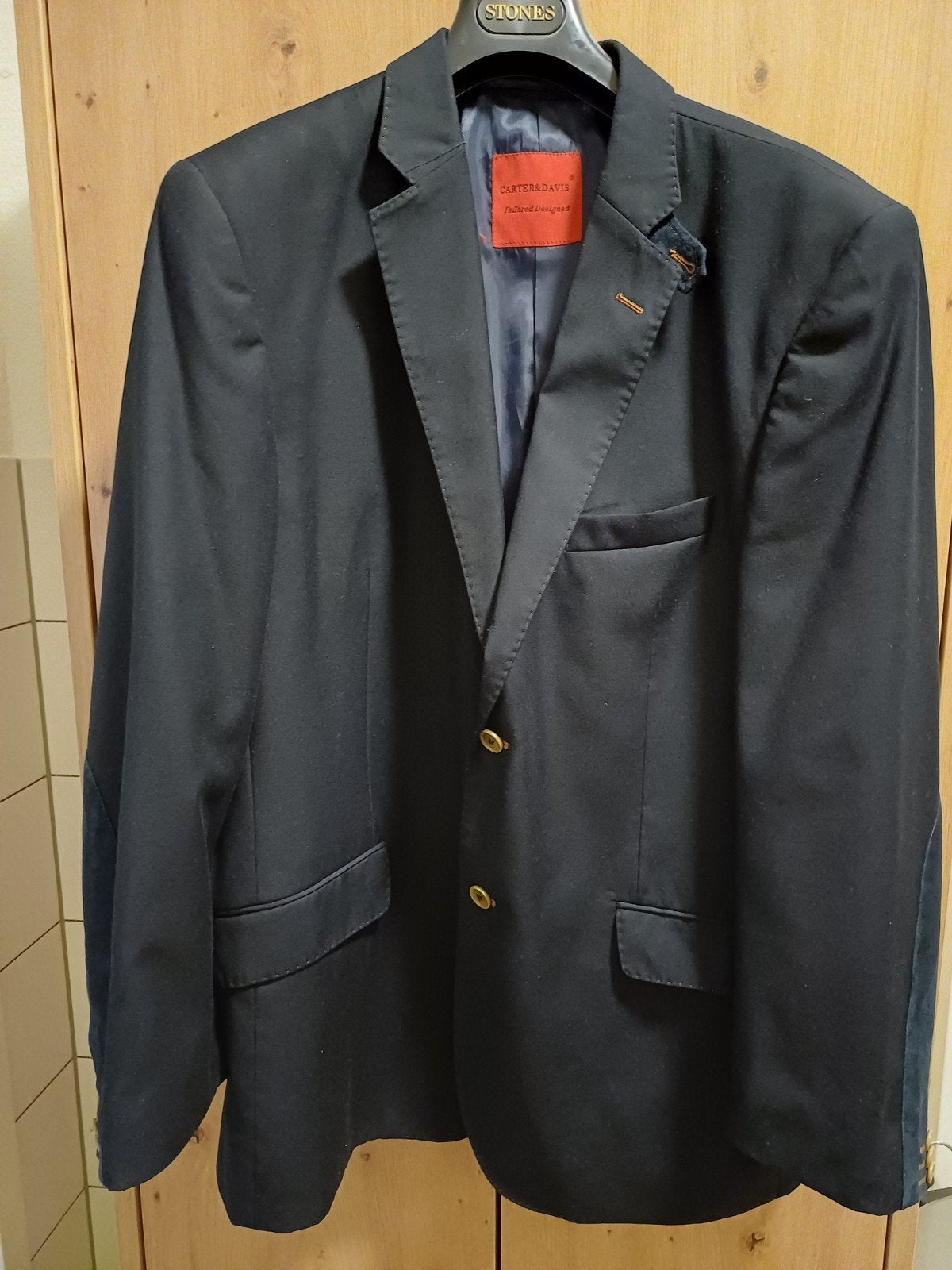 Carter & Davis Heren Blazer Maat 58 - Zo goed als nieuw, Ophalen, Blauw, Maat 56/58 (XL), Zo goed als nieuw