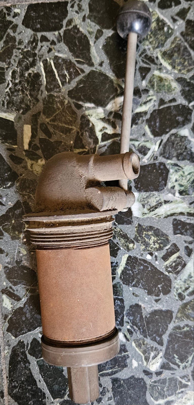 Robuuste handpomp voor olie en brandstof, Ophalen of Verzenden, Gebruikt
