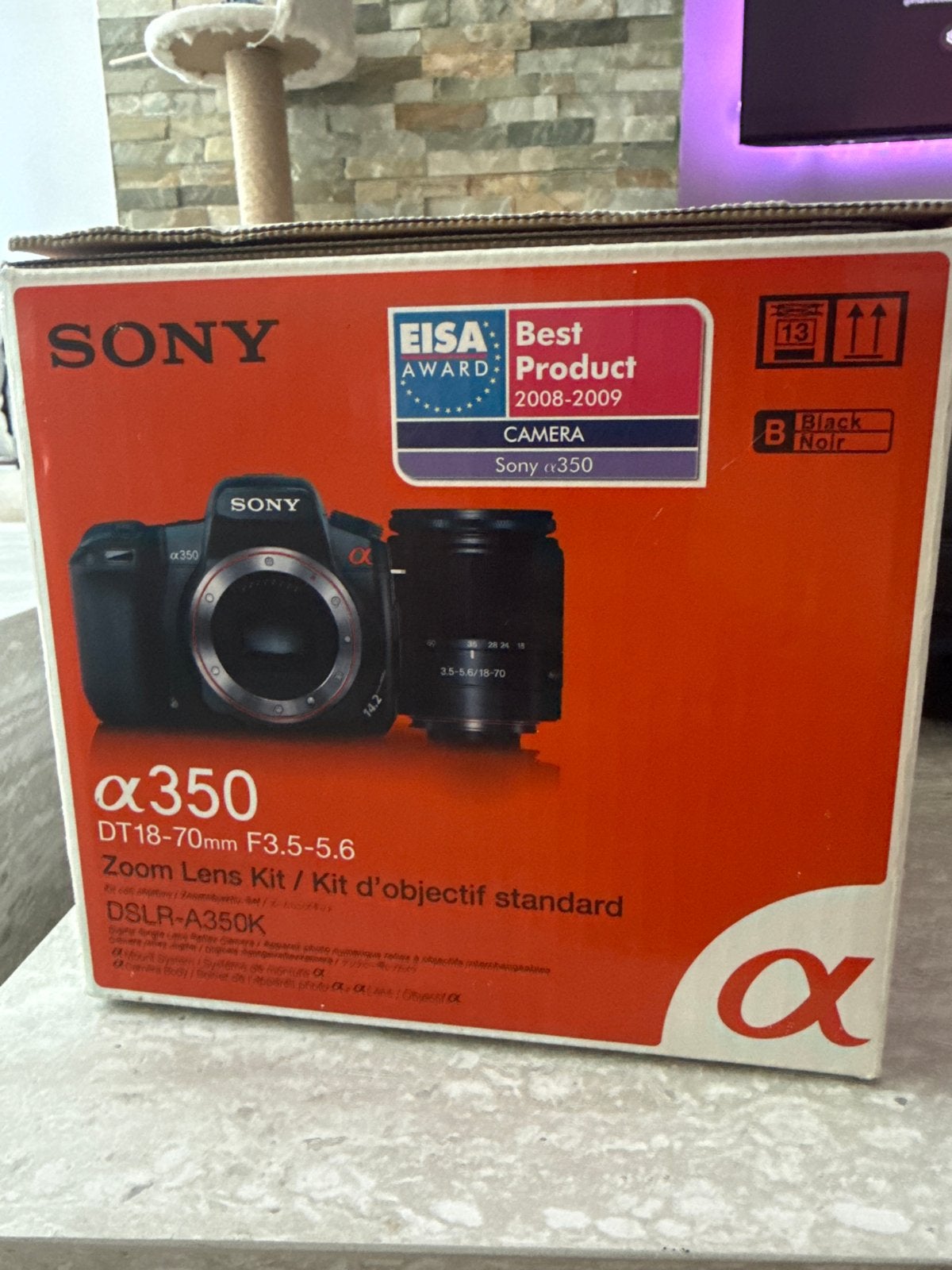 Sony Alpha A350 DSLR Camera met Sigma 18-200mm lens, Ophalen, Gebruikt, Spiegelreflex, Kantelbaar/draaibaar scherm