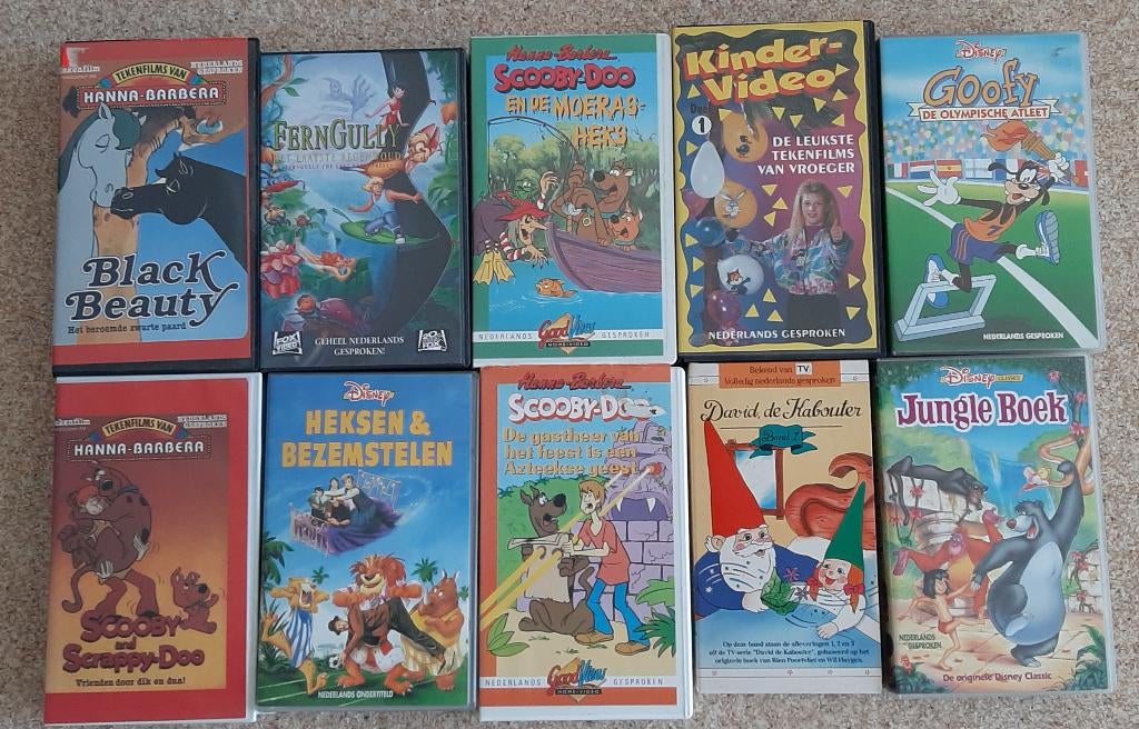 Videobanden, Alle leeftijden, Ophalen, Gebruikt, Overige genres