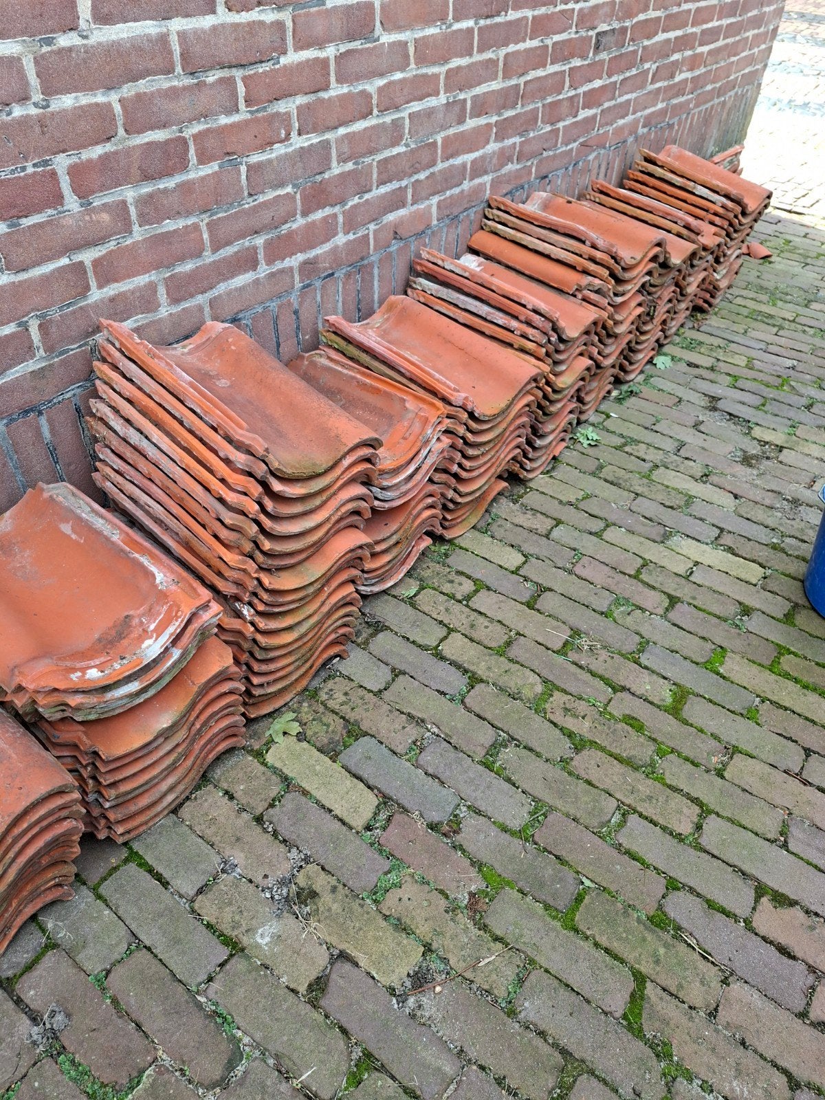 80/90 Oude dakpannen D. van Oordt & Co. Alphen a/d Rijn, Gebruikt, Steen of Klei, Ophalen of Verzenden, 15 m² of meer