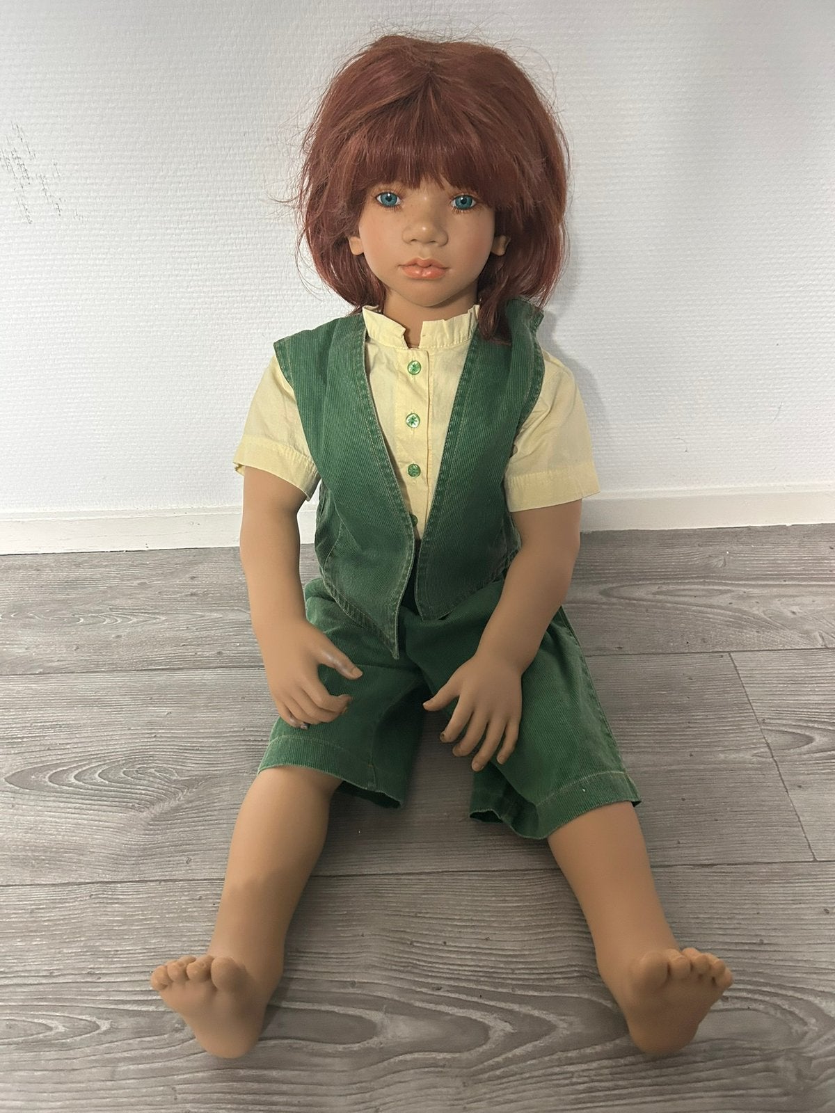 Annette Himstedt Pop Melvin, Ophalen of Verzenden, Zo goed als nieuw, Pop
