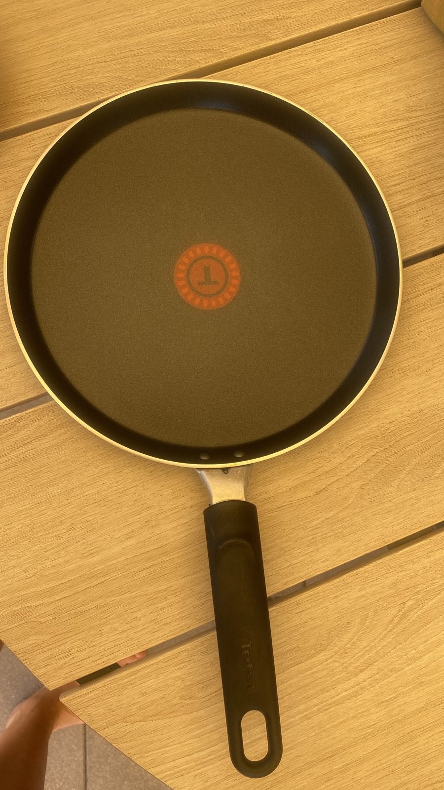 Tefal Pannenkoekenpan, Tefal, Antiaanbaklaag, Aluminium, Zo goed als nieuw