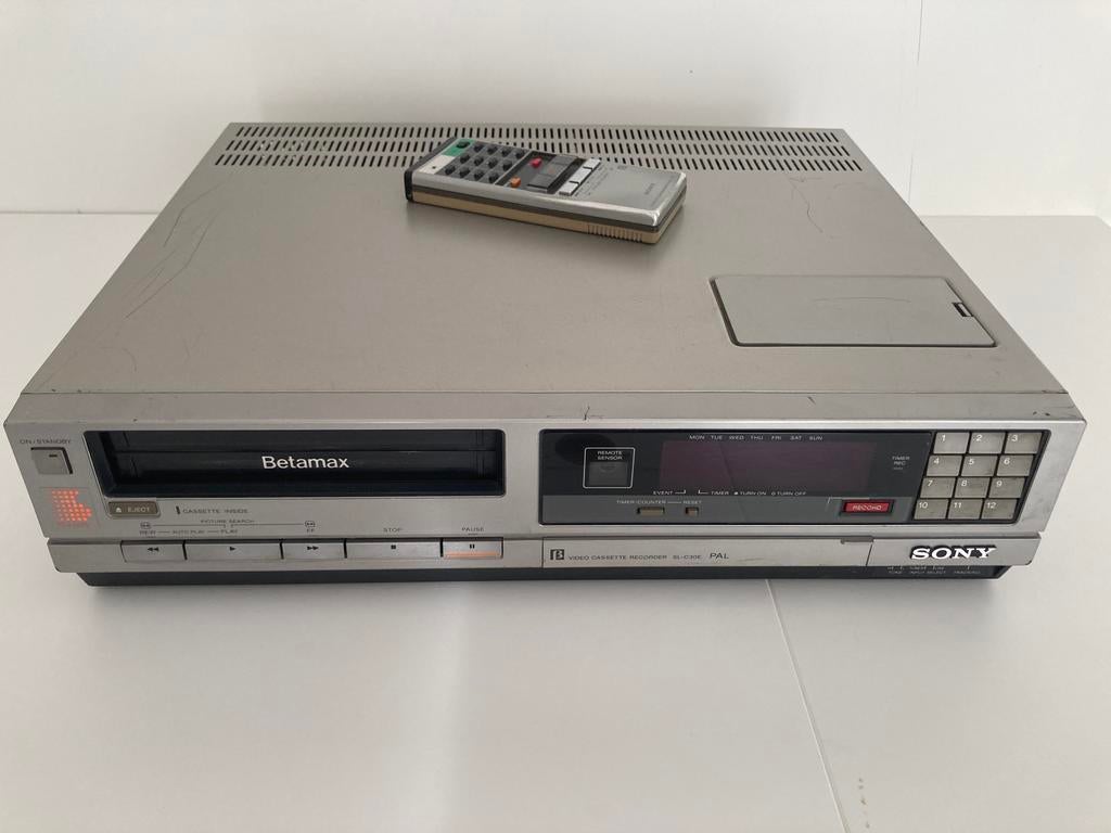 Sony SL-C30 E Betamax speler, Audio, Tv en Foto, Videospelers, Ophalen of Verzenden, Zo goed als nieuw