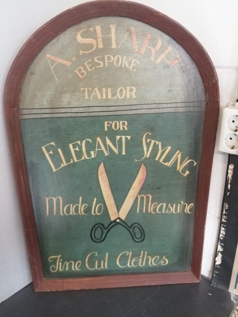 XL OUD PUB BORD RECLAME BORD VINTAGE STAAT 77X50 CM HOUT, Ophalen of Verzenden