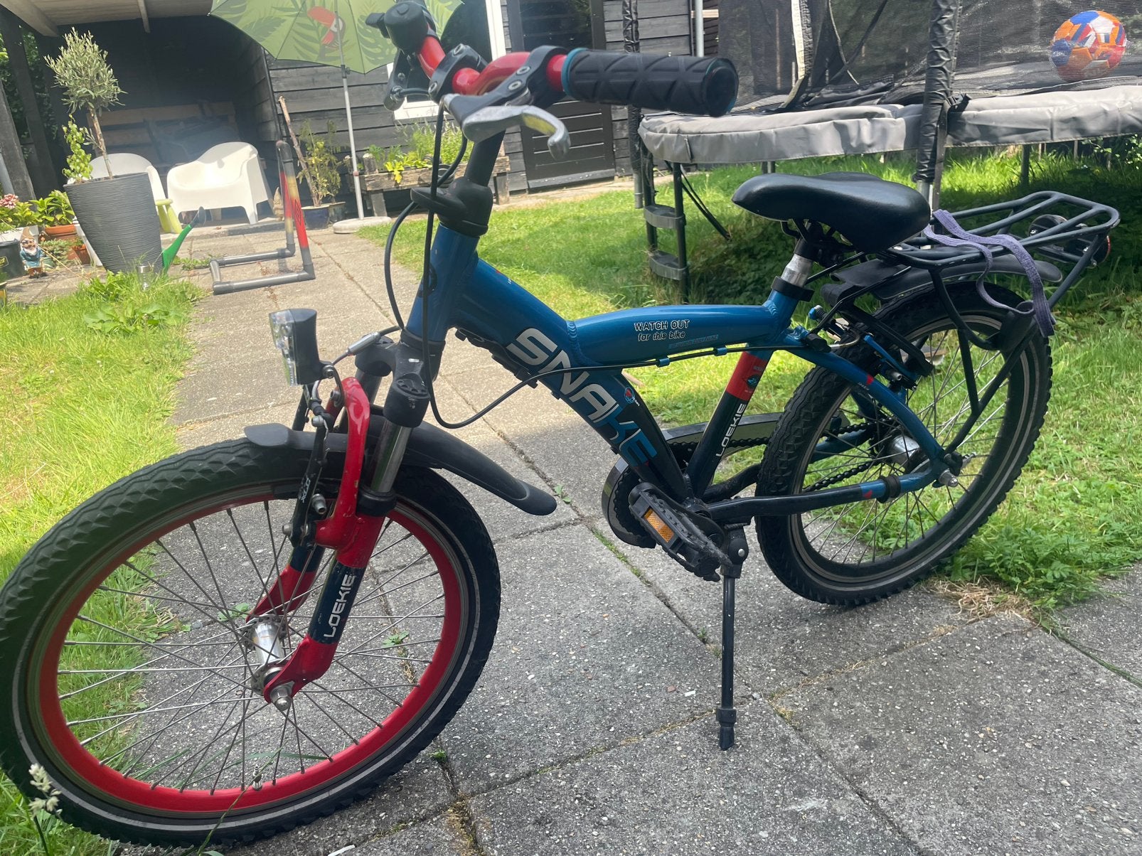Batavus snake 20 inch fiets, Fietsen en Brommers, Fietsen | Jongens, Ophalen, Terugtraprem, Gebruikt, Handrem