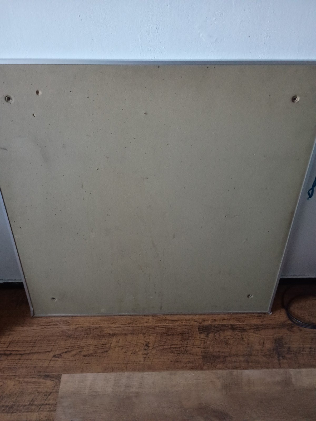 Zwaar memobord met metalen rand, Ophalen, Gebruikt, Prikbord