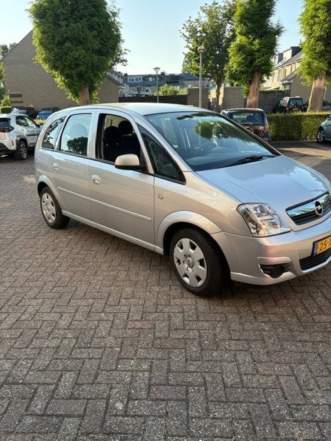 Opel Meriva 1.6 16V 77KW 2007 Grijs, Voorwielaandrijving, 4 cilinders, Origineel Nederlands, 1200 kg