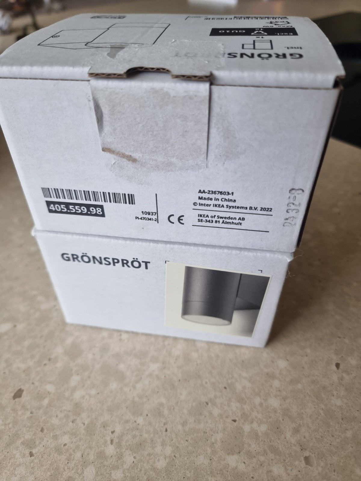 IKEA GRÖNSPRÖT LED-lamp, E14, 405.559.98  2 stuks, Huis en Inrichting, Led-lamp, E14 (klein), Nieuw, Ophalen of Verzenden