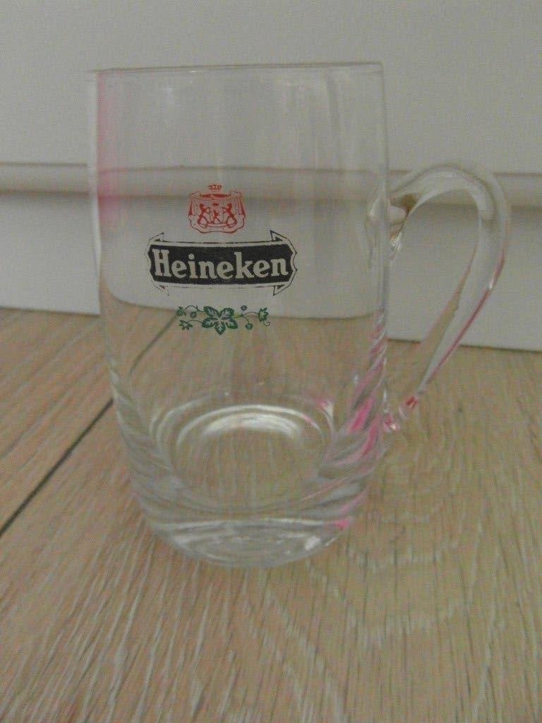 Heineken bierpul - 12cm, Ophalen of Verzenden, Zo goed als nieuw, Pul(len), Heineken