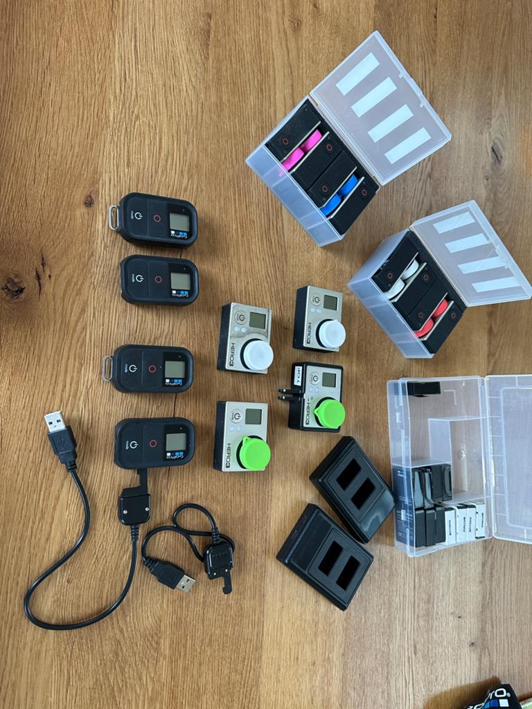 GoPro Hero 3 black bundel, Ophalen, Gebruikt, GoPro