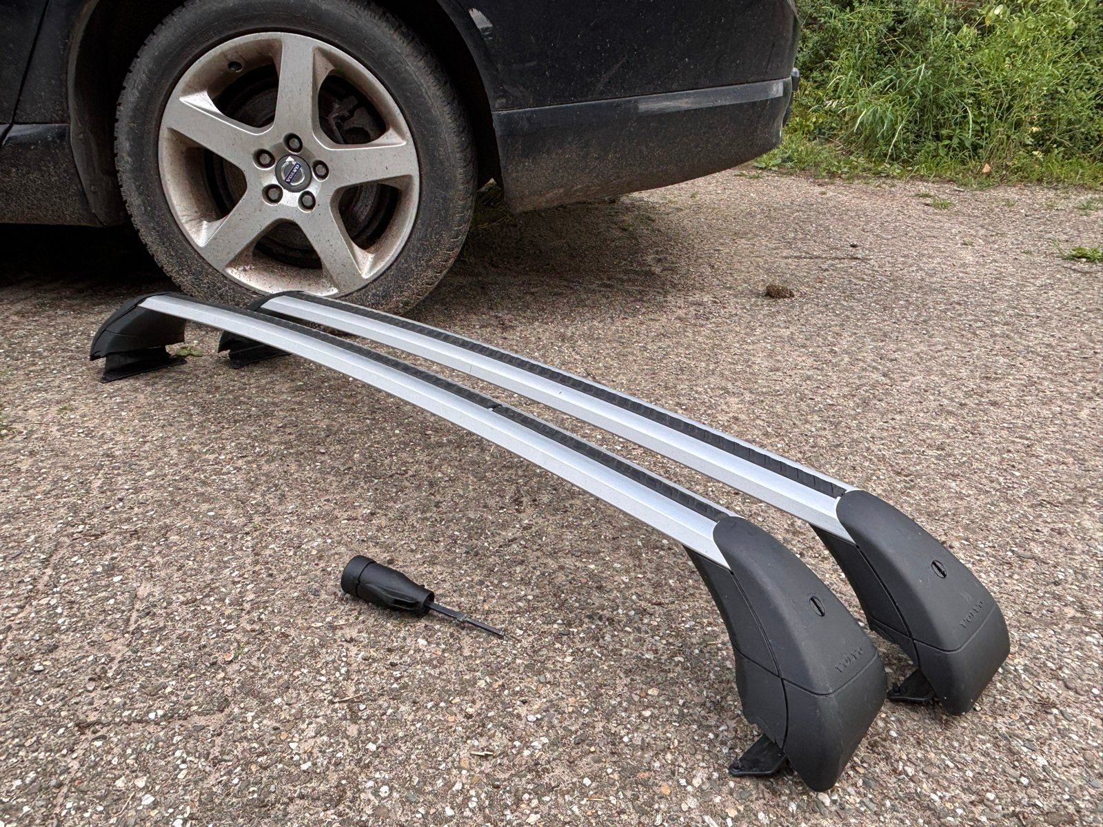 Dakdragers Volvo V70 (model 2008 en verder), Ophalen, Gebruikt
