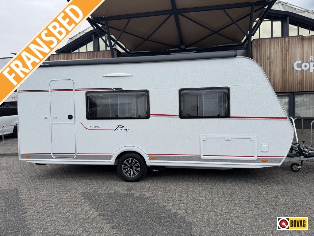 Bürstner Premio Life 480 TS 2024 MOVER + LUIFEL!!!, Caravans en Kamperen, Schokbreker, Overige typen, Bedrijf, Treinzit