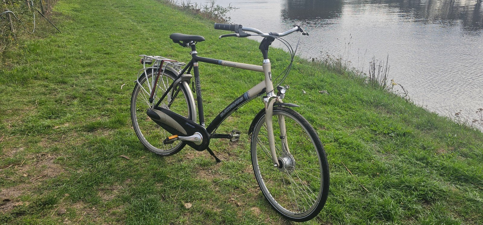 Batavus Crescendo Comfortabele herenfiets, Fietsen en Brommers, Ophalen, Gebruikt, Versnellingen, Batavus