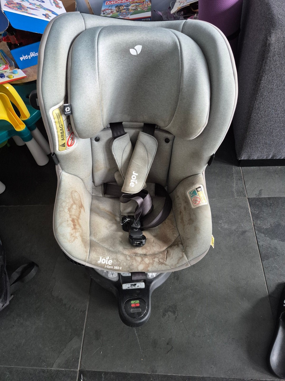 Joie autostoel 360 graden en isofix vanaf 15 maanden, Kinderen en Baby's, Autostoeltjes, Ophalen, Gebruikt, Overige merken, Isofix
