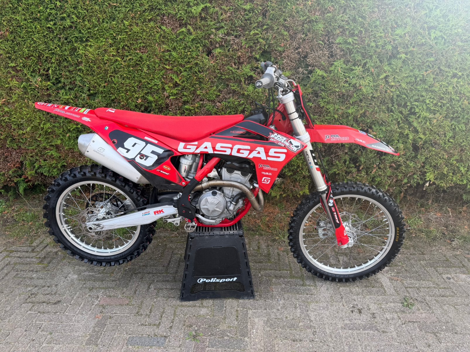 Zeer nette gasgas MC 250F uit 2021 41.5uur!, 250 cc, Zo goed als nieuw, Ophalen, Overige merken