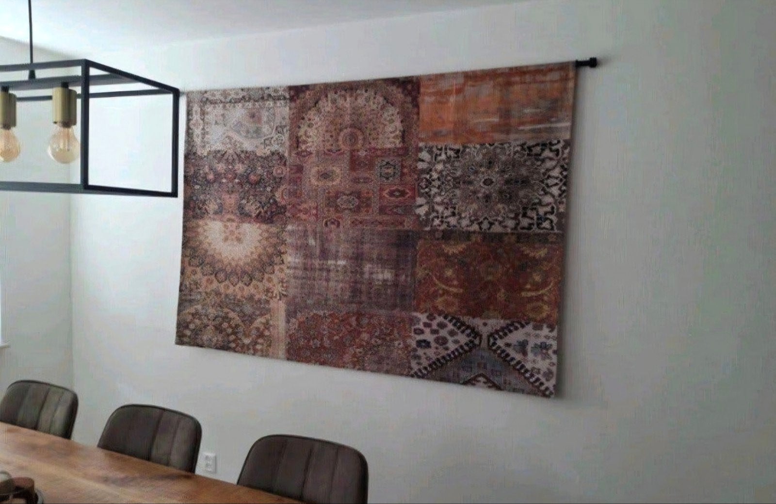 Wandkleed Oosters Patchwork Design - Prontowonen, Ophalen, Oosters, Wandkleed, Zo goed als nieuw