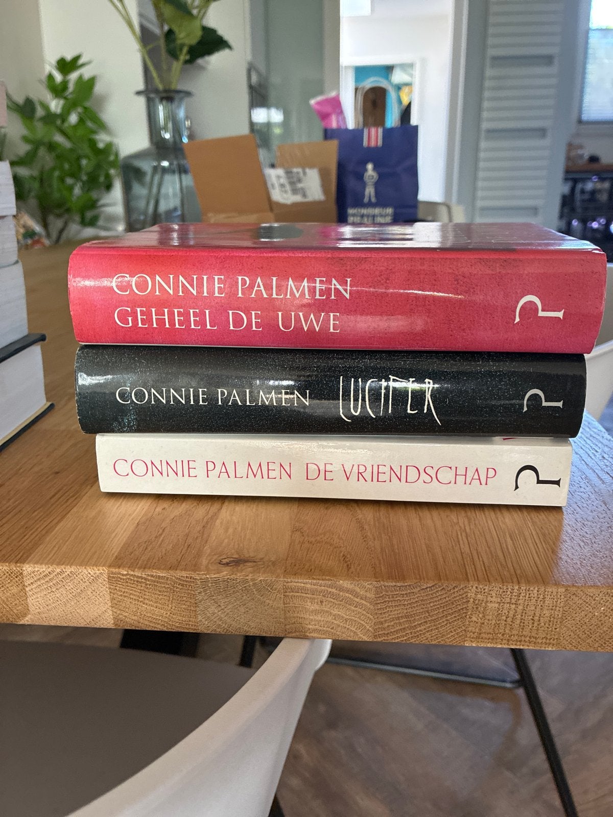 Connie Palmen Boeken: Geheel de Uwe, Lucifer, De Vriendschap, Boeken, Ophalen of Verzenden, Zo goed als nieuw, Nederland