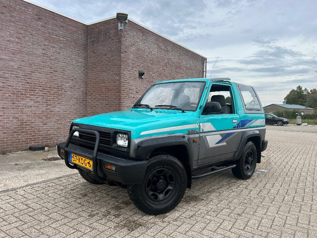 Daihatsu Feroza 1992 Groen, Auto's, Feroza, Stof, 95 pk, 1589 cc