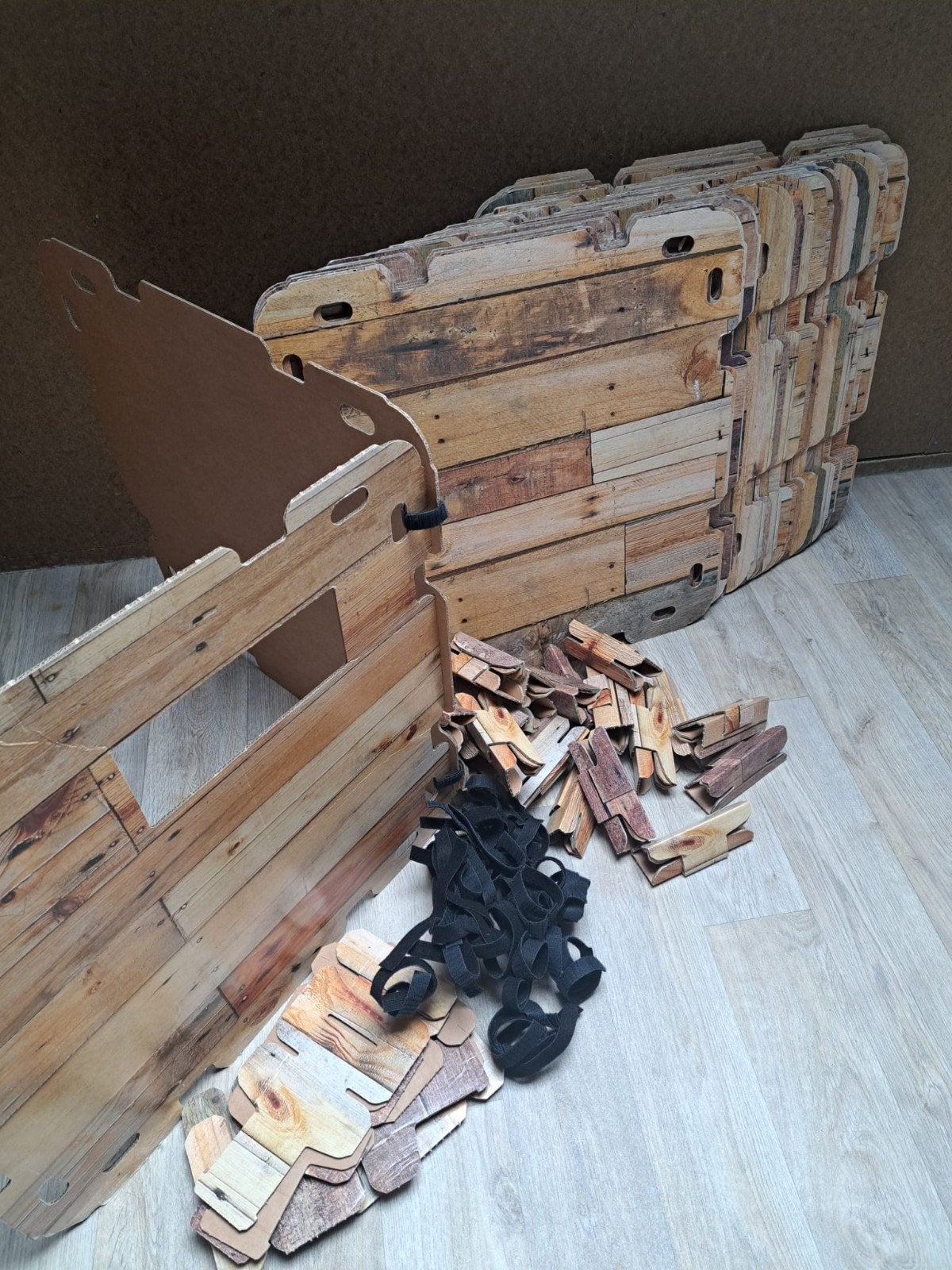Groot bouwpakket van karton voor kinderen, Ophalen of Verzenden, Gebruikt, Overige merken
