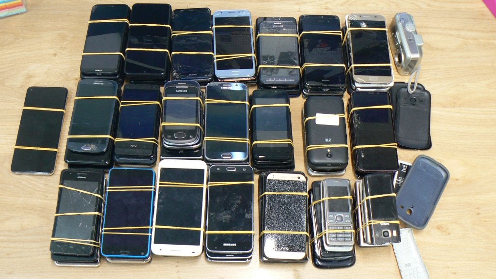 defecte smartphones 106 stuks diverse merken, Overige modellen, Ophalen of Verzenden, Zonder simlock, Niet werkend