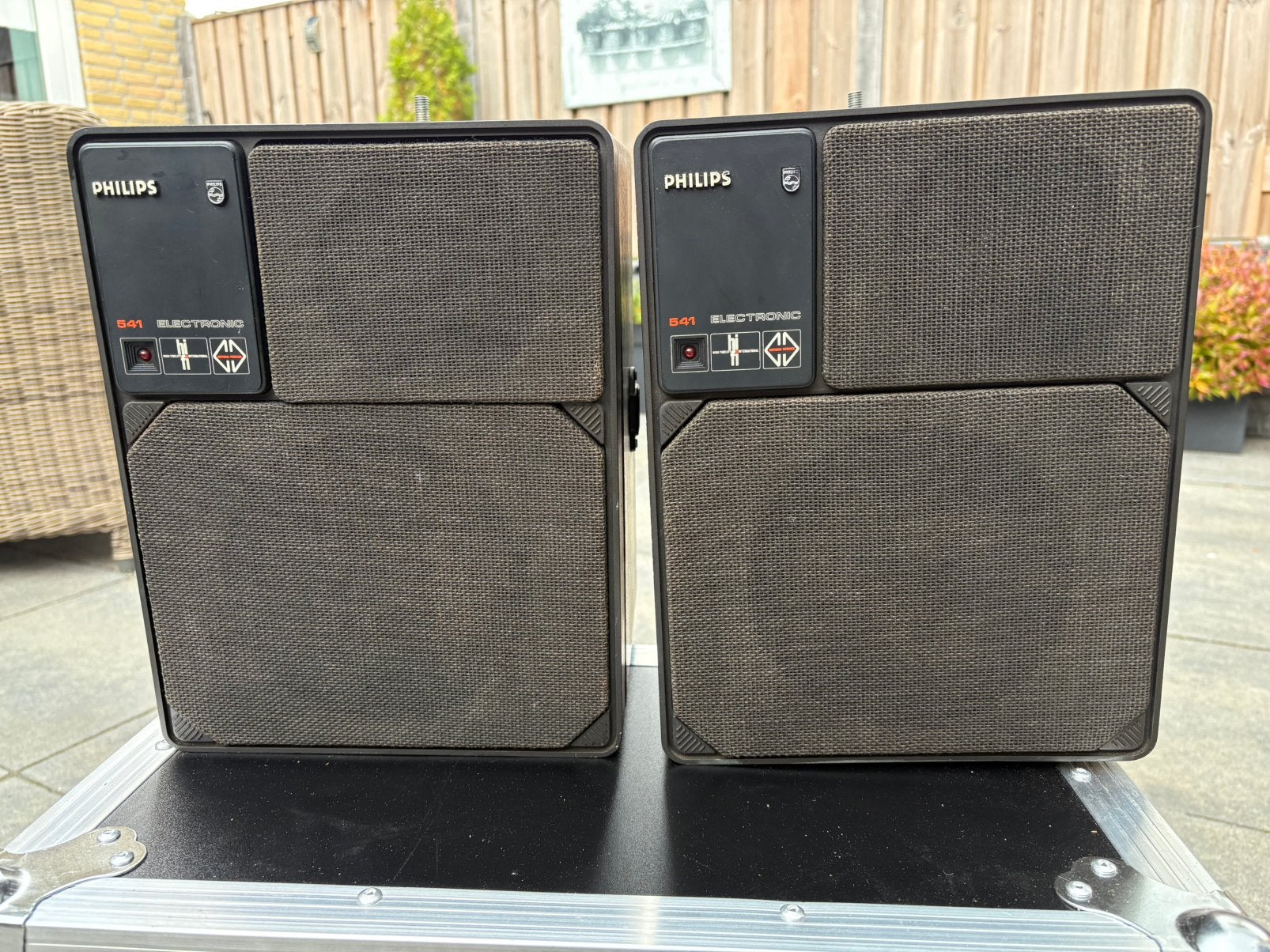 Phillips MFB boxen type 541, Philips, Gebruikt, Inclusief muurbeugels, Overige typen