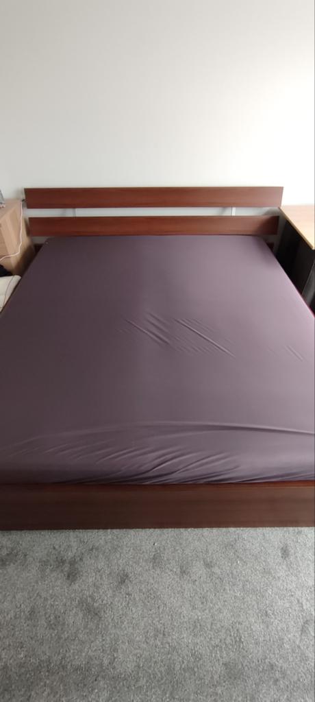 Tweepersoonsbed, Ophalen, Gebruikt, Tweepersoons, 180 cm
