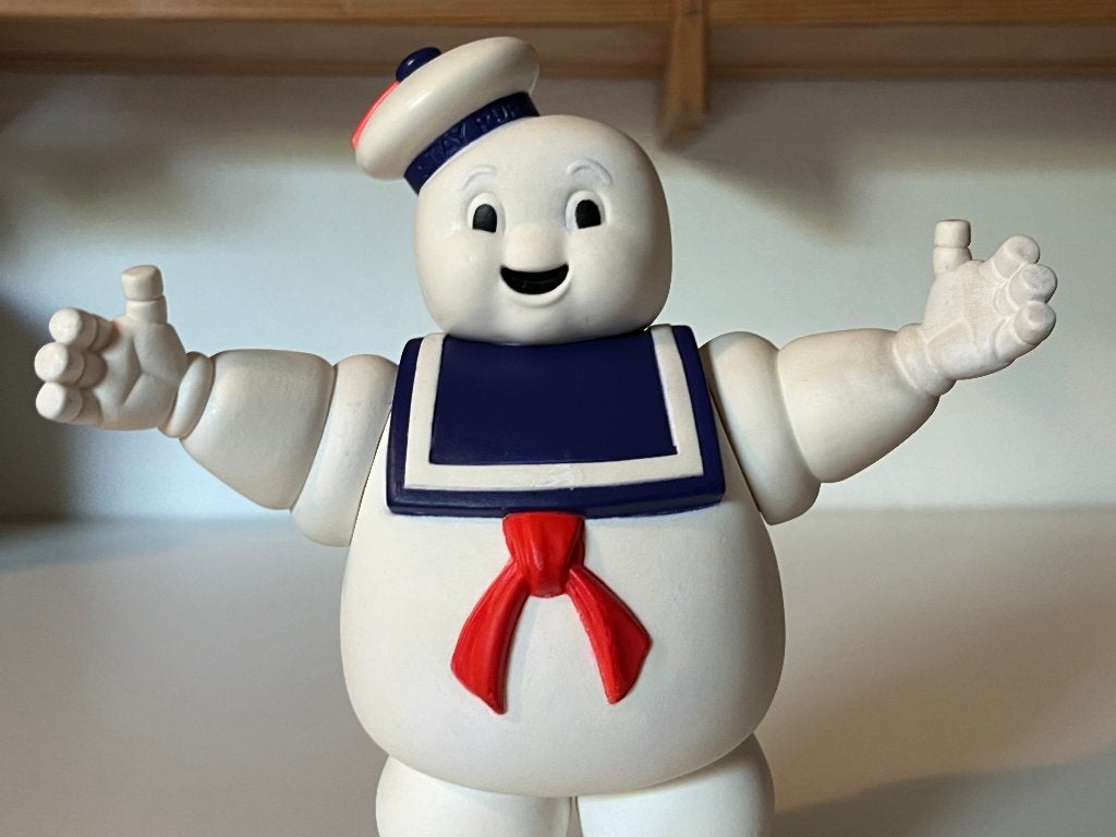 Vintage Ghostbusters Stay Puft Marshmallow Man (Kenner), Ophalen of Verzenden, Gebruikt