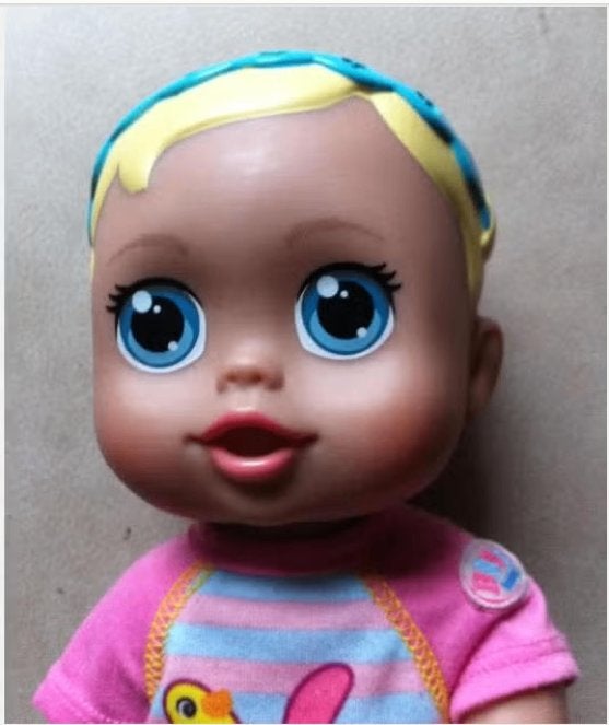Babypop Zaph Creation Lengte 35 cm, Ophalen of Verzenden, Zo goed als nieuw, Babypop