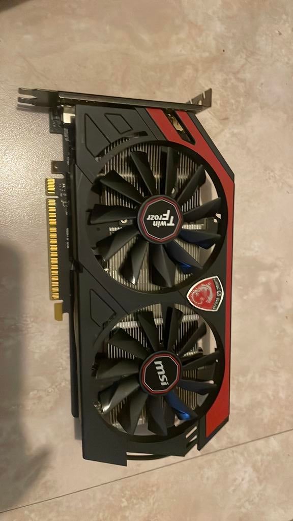 GTX 560 Ti of GTX 570 Twin Frozr, Computers en Software, Videokaarten, Ophalen of Verzenden, Zo goed als nieuw