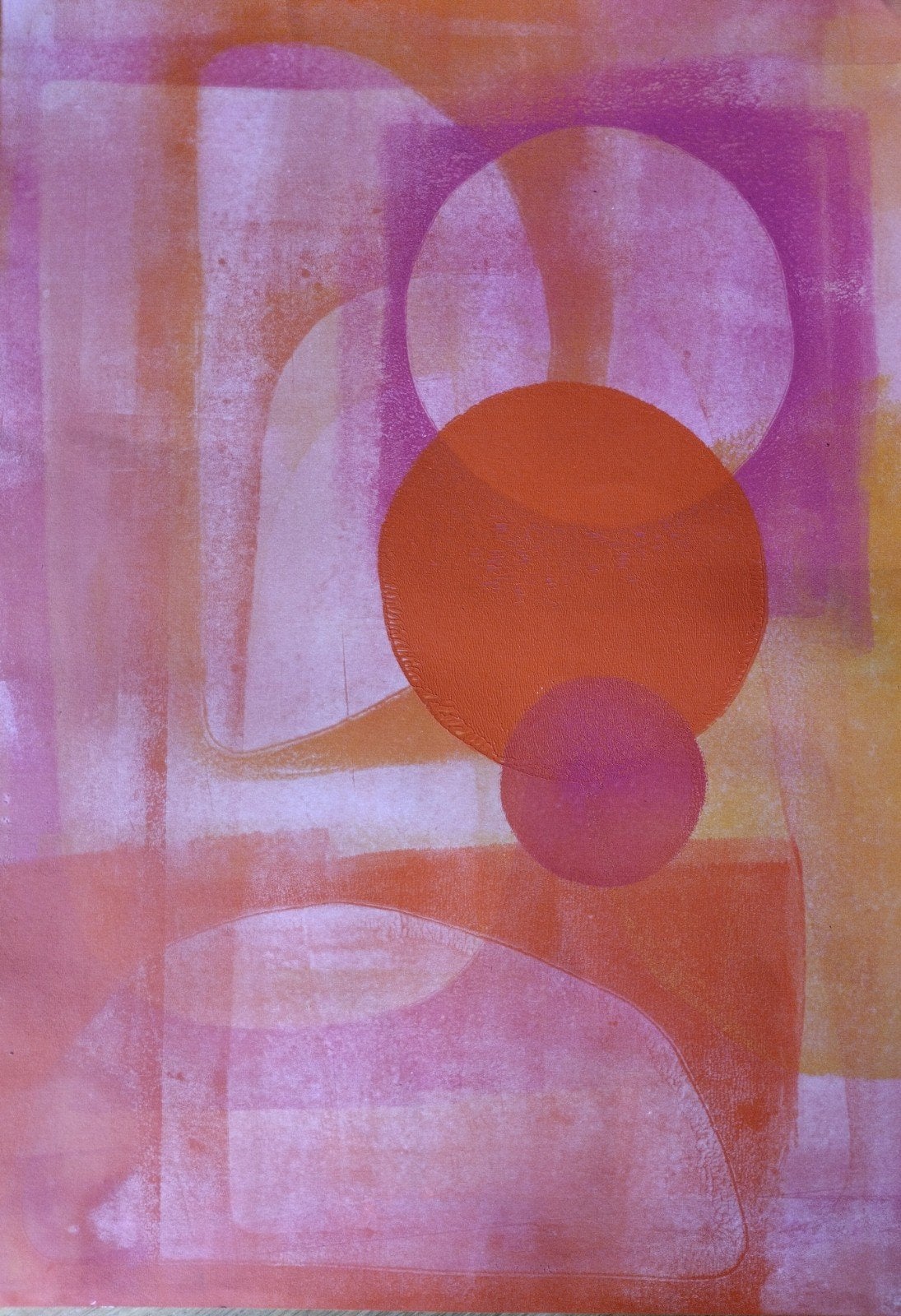 Monoprint Enkel Art Studio, Ophalen